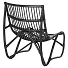 ΠΟΛΥΘΡΟΝΑ ΡΑΒΔΟΙ RATTAN ΣΕ ΜΑΥΡΟ 56,5x73,5x79,5Υ εκ.