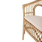ΠΟΛΥΘΡΟΝΑ RATTAN ΣΕ ΦΥΣΙΚΟ-ΛΕΥΚΟ ΜΑΞΙΛΑΡΙ 59x61x80Υεκ.